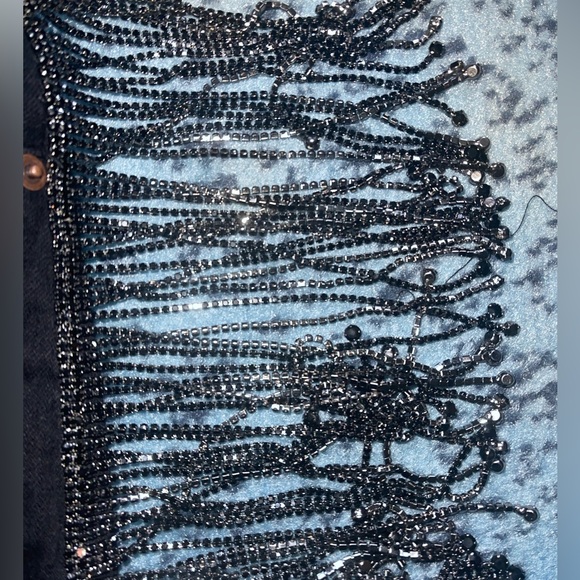 NL THE LABEL CUTTING UP DENIM JEANS - Picture 3 of 4